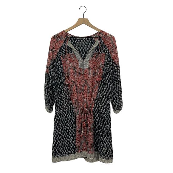 Ulla Johnson Silk Salinas Dress - Coral - 2 - Picture 1 of 12